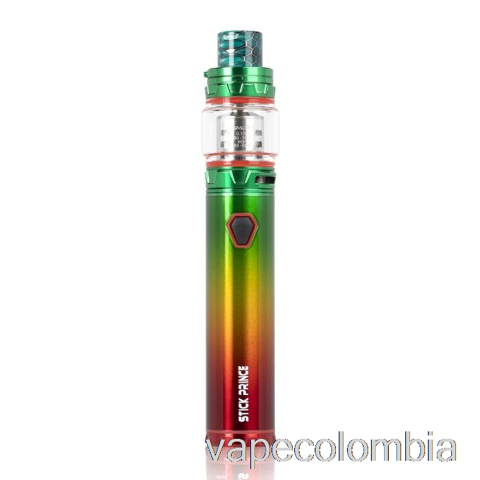 Kit Prince Vape Recargable Smok Stick - Estilo Pluma Tfv12 Prince Green Rasta